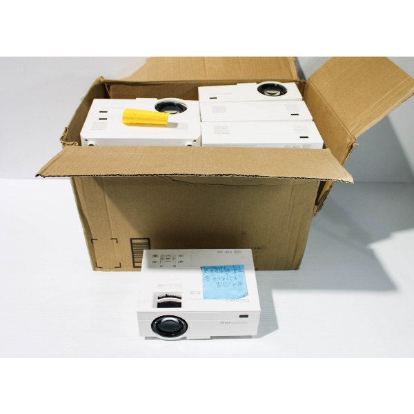 CASE OF MOVIE PROJECTORS UNTESTED