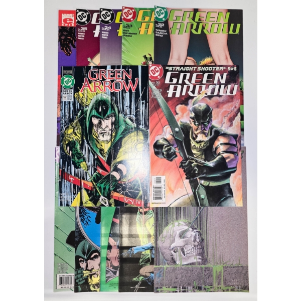 12 ASST. GREEN ARROW COMICS BY DC COMICS