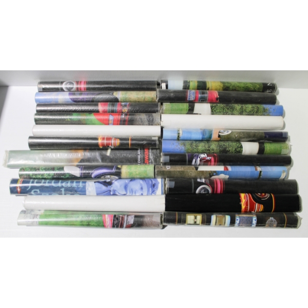 20+ ASST. POSTERS - AUTO MUSTANG ETC. b