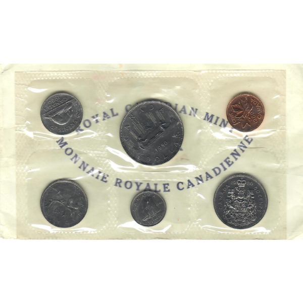 1980 CANADA MINT SEALED COIN SET