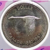 Image 1 : 1967 SILVER CANADA GOOSE DOLLAR