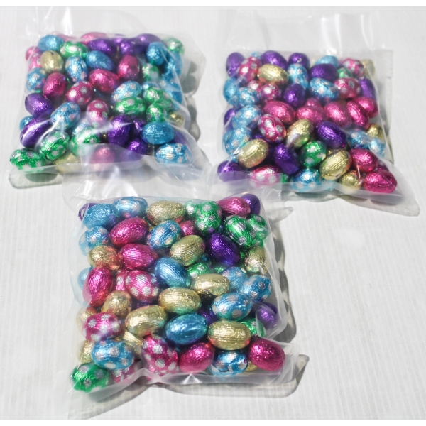 3 X 635G CHOCOLATE EASTER EGGS