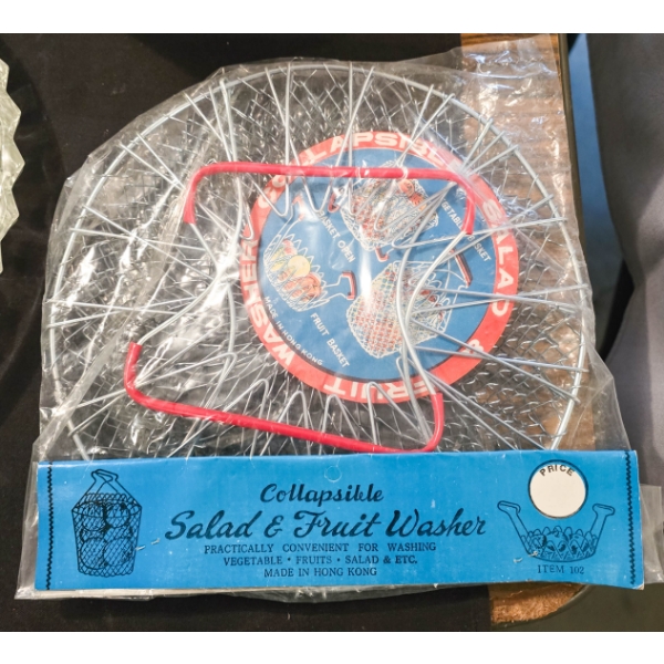 NEW COLLAPSIBLE SALAD & FRUIT WASHER