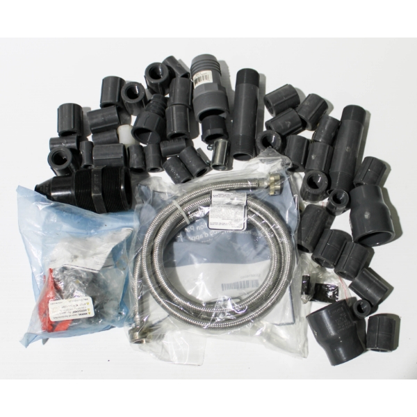 NEW PVC PIPE FITTINGS - APPLIANCE HOSE ETC.