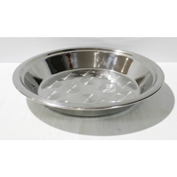  LARGE STAINLESS STEEL SERVING BOWL 