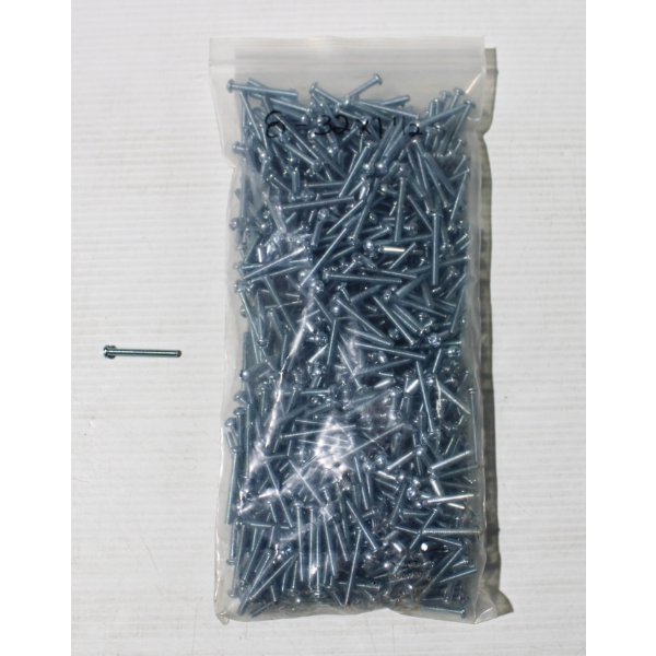 8-32 X 1 1/2" MACHINE SCREWS - BAG WGT 2.330KG