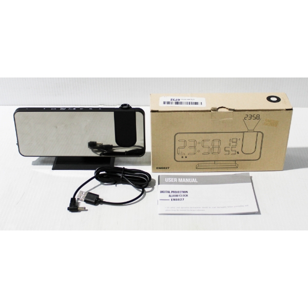 DIGITAL PROJECTION ALARM CLOCK EN8827