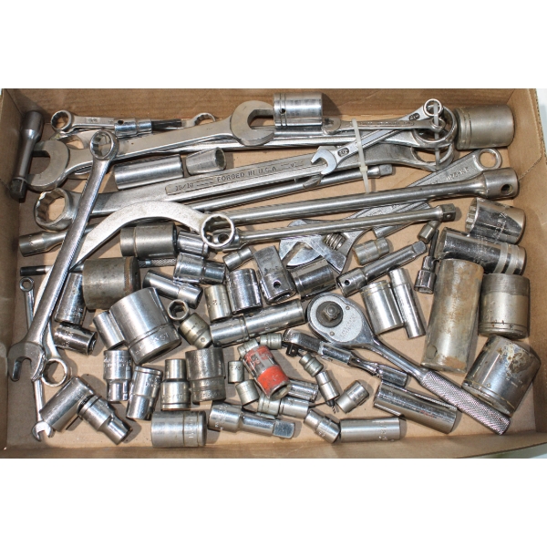 ASST. WRENCHES - RATCHETS & SOCKETS