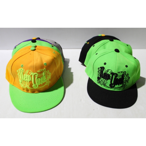 ASST. NEW NEW YORK BASEBALL HATS - ADJUSTABLE