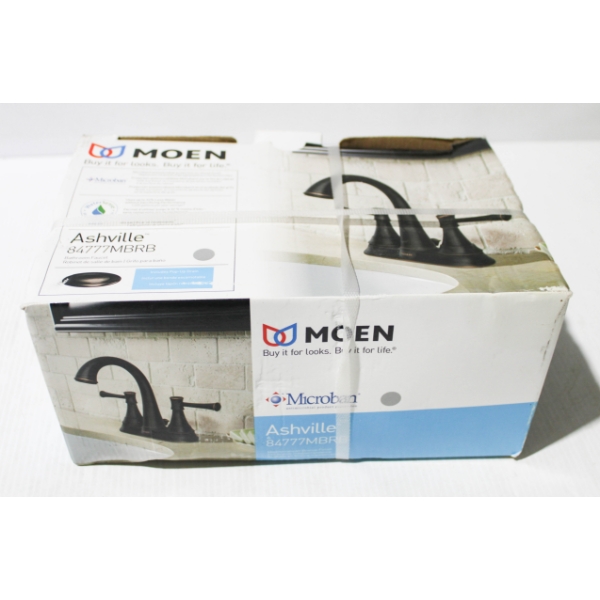 NEW MOEN ASHVILLE BATHROOM FAUCET W/ POP UP DRAIN