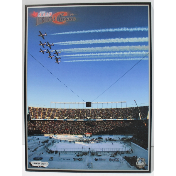 MOLSON CANADIAN HERITAGE CLASSIC HOCKEY GAME PICTURE