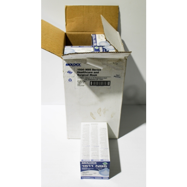 8 X 20 1511 N95 SER. FACE MASKS - SMALL