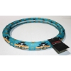 Image 1 : NEW STEERING WHEEL COVER - TURQUOISE / GOLD
