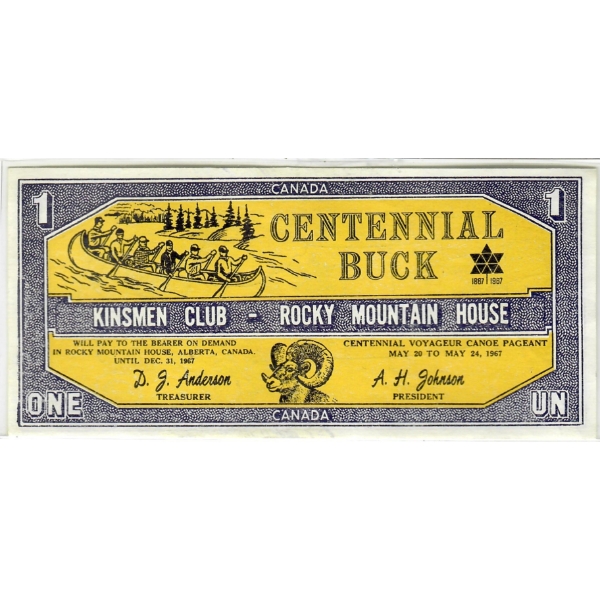 1967 ROCKY MTN HOUSE CENTENNIAL BUCK