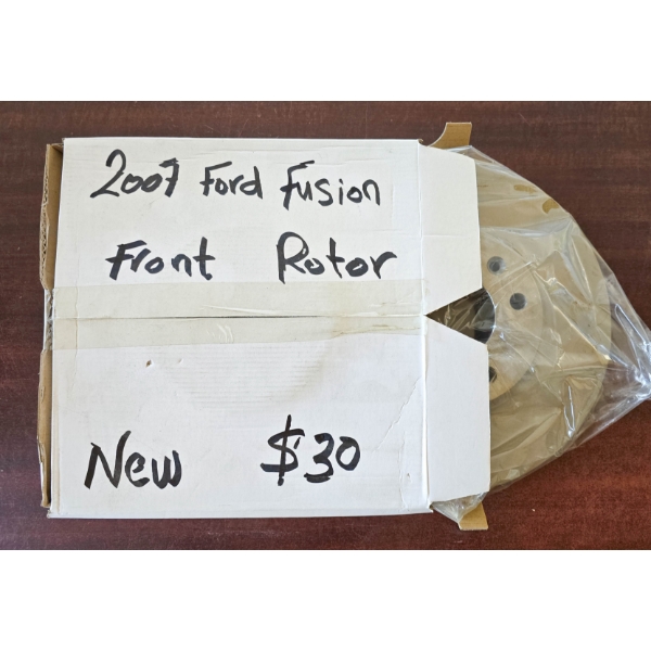 NEW FRONT ROTOR FOR 2007 FORD FUSION