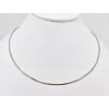 Image 1 : 10K WHITE GOLD 20" NECKLACE