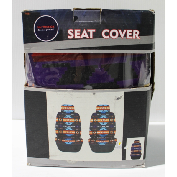 NEW NU TRENDZ FRONT CAR SEAT COVERS - SOUTWESTERN DESIGN