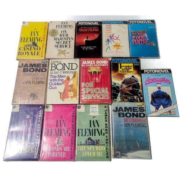 IAN FLEMMING JAMES BOND BOOKS