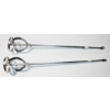Image 1 : 2 NEW CHROME MIXING PADDLES - 5"D X 30"L 