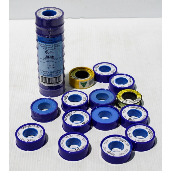 24 ROLLS NEW TEFLON THREAD SEALANT TAPE