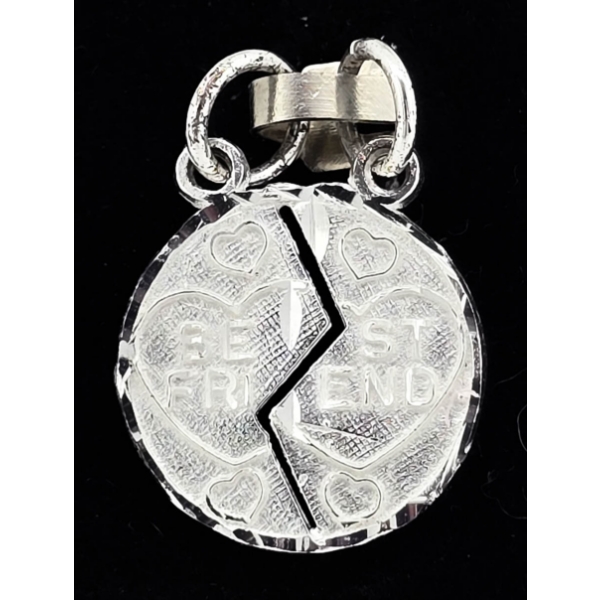 .925 SILVER BEST FRIENDS FOREVER PENDANT