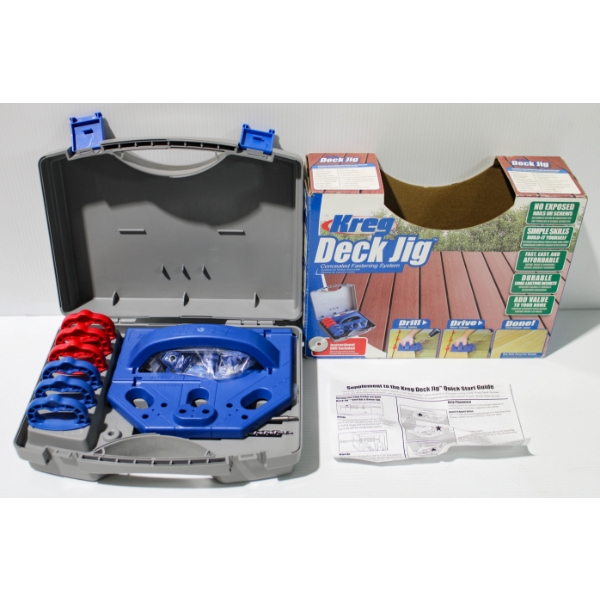 KREG DECK JIG CONCEALED FASTENING SYSTEM