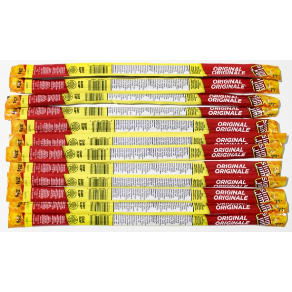 12 X 27.5G SLIM JIM ORIGINAL SAUSAGE SNACKS - BB 02/2026
