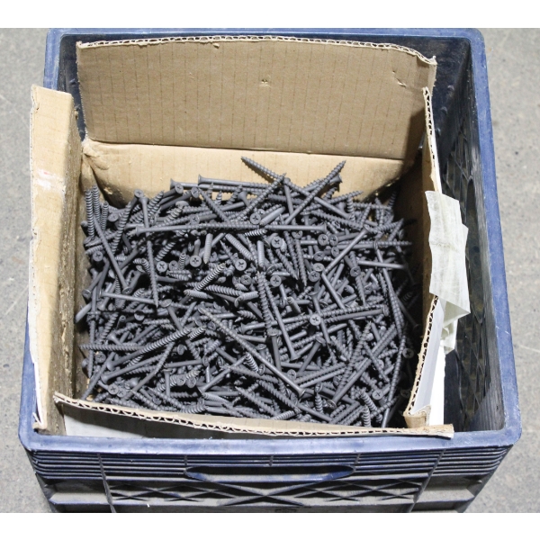 #10 X 4" COURSE SCREWS OPEN BOX W/ CRATE