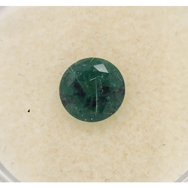 CREATED EMERALD 1.2CT GEMSTONE