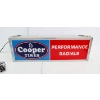 Image 2 : VINT. COOPER TIRES PERFORMANCE RADIALS LIGHT UP SIGN 