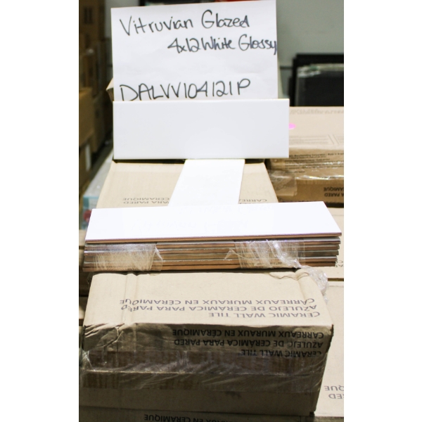 NEW DALTILE VITRUVIAN GLAZED CERAMIC 4X12 TILE