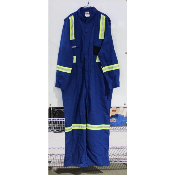 NOMEX IIIA FLAME RESISTANT FR COVERALLS SIZE 54 