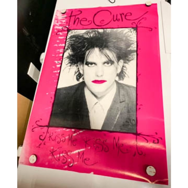 THE CURE KISS ME WALL POSTER
