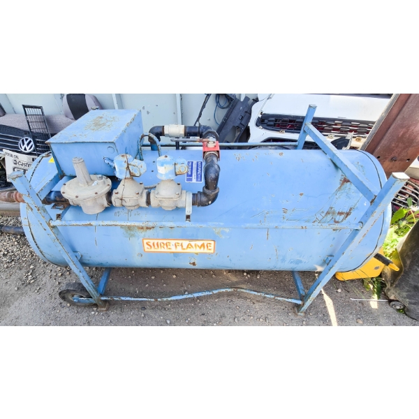 SURE FLAME HEAVY DUTY PROPANE/NATURAL GAS HEATER