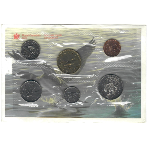 1990 CANADA PROOF MINT SEALED COIN SET