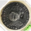 1791 SILVER ERROR STRUCK CAROLUS IV COIN