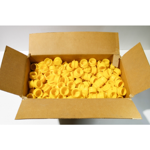 100+ NEW YELLOW HYDRAULIC LINE CAPS 