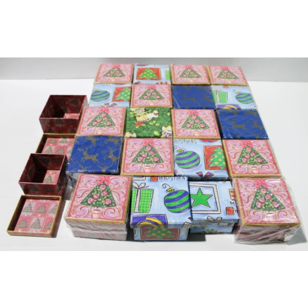 20 X 2 CHRISTMAS GIFT NESTING BOXES