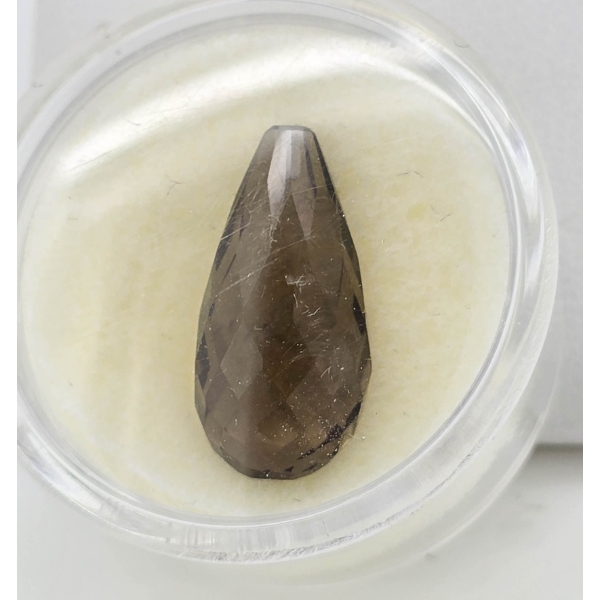 SMOKY QUARTZ 17CT GEMSTONE
