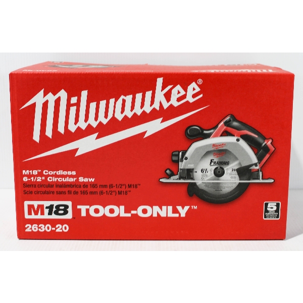 NEW MILWAUKEE M18 CORDLESS 6 1/2" CIRCULAR SAW 