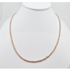 Image 1 : 10K ROSE GOLD 24" NECKLACE