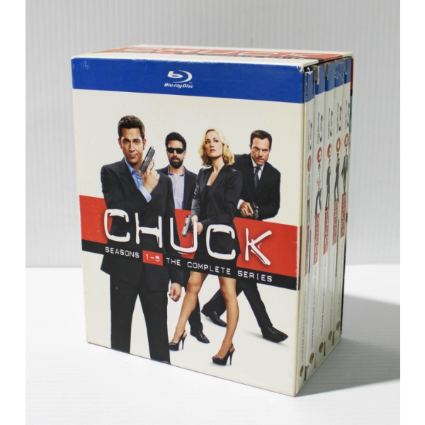 CHUCK COMPLETE 1-5 SEASON SET - BLU-RAY DISC