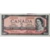 Image 1 : 1954 CANADIAN POKER HAND $2 BANK NOTE