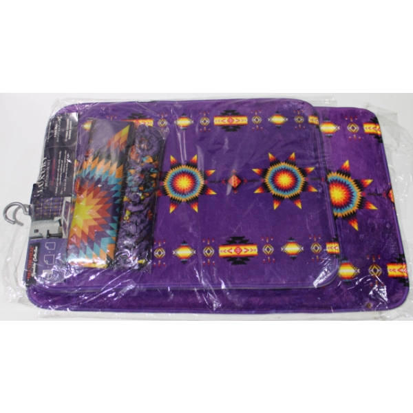 NEW 15 PC NU TRENDZ LUXURY BATHROOM SET - STARBURST