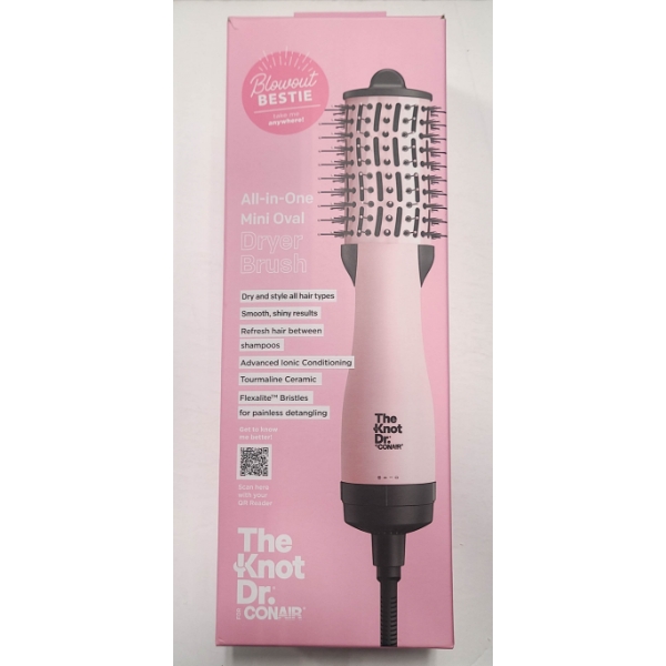 DR CONAIR ALL IN ONE MINI OVAL HAIR DRYER BRUSH