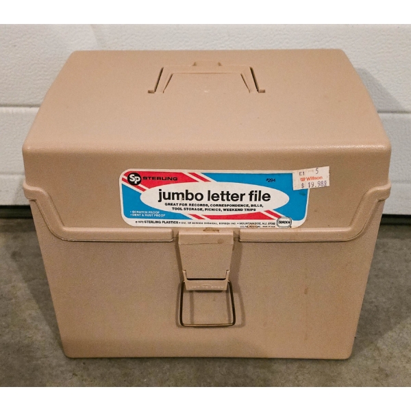 JUMBO LETTER FILING CASE