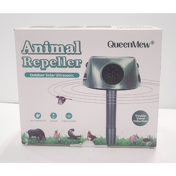 NEW OUTDOOR SOLAR ANIMAL REPELLER