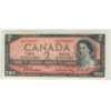Image 1 : 1954 CANADIAN $2 DOLLAR BANKNOTE