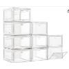 NEW SHOE STORAGE ORGANIZER W/ MAGNETIC DOORS 