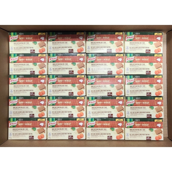 20 X 6 KNORR BEEF BOUILLON CUBES